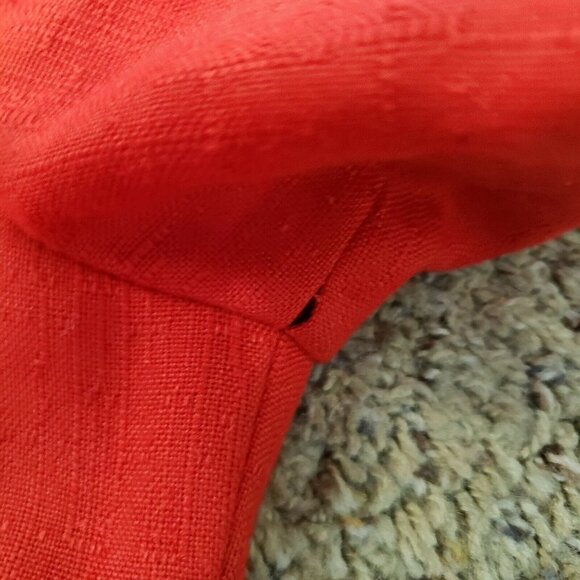 Vintage Kasper ASL Secretary Shift Red Dress 10 - Picture 6 of 12